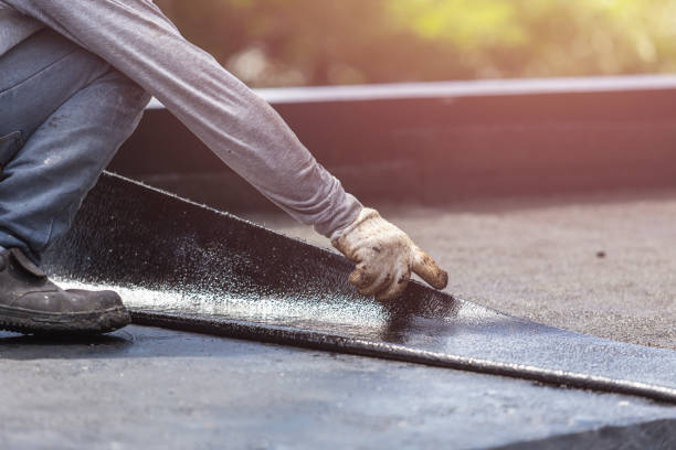 Professional Crawl Space Encapsulation technician working in Bellbrook, OH